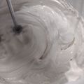 El cooksnap de Erica Anuzis cuando hizo Merengue suizo.