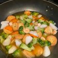 Cooksnap dari lina untuk resep Tumis udang tofu sayuran simple & gurih