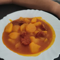 El cooksnap de saritabr11 cuando hizo Patatas a la riojana.