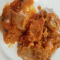 El cooksnap de Estefania cuando hizo Solomillo de cerdo en salsa de puerros, champiñones y zanahorias.