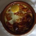 El cooksnap de Mari Carmen cuando hizo Huevos a la flamenca.