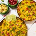 Madhvi Dwivedi का कुकस्नैप जब उन्होंने बसंती पोहा (Basanti poha recipe in hindi) बनाया था।