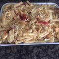 El cooksnap de José Manuel Estevez cuando hizo Macarrones al horno con fiambre y huevo.