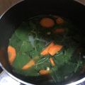 Cooksnap dari Devi ChaNia HoSen untuk resep Bening Bayam Wortel