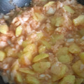 El cooksnap de Marijo Figal cuando hizo Bacalao con tomate.
