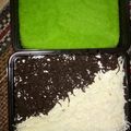 Cooksnap dari saza untuk resep Brownies Kukus Pandan