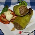 Cooksnap από Λυδια Φωκα στη συνταγή Πιπεριές Φλωρίνης γεμιστές με κιμά, ρύζι και τυριά