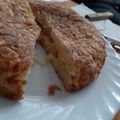 El cooksnap de Rosa Esmeralda Manchon Abis cuando hizo Tortilla de patatas rellena de jamón york y queso.