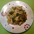 El cooksnap de Disfruta cocinando con Fernando cuando hizo Pollo al curry con verduras salteadas.