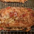 frank.watson.13's cooksnap of when they made Bacon and Apple Stuffed Pork Loin.