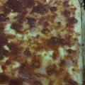 El cooksnap de Rivanna Antonella Costoya cuando hizo Tarta de cebolla, jamón y muzzarella.