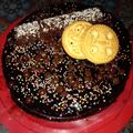 Cooksnap dari Khofifah Fahrum untuk resep Brownies kukus coklat ganache lumer no mixer