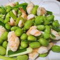 戒空-火候熬出珍味🇹🇼Taiwan, Republic of China 的 蝦仁炒毛豆 cooksnap