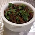 Meena Parajuli का कुकस्नैप जब उन्होंने बैंगन का भरता (baigan Ka bharta recipe in Hindi) बनाया था।