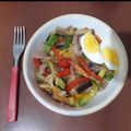 El cooksnap de Adriana Mazzetto cuando hizo Verduras salteadas.