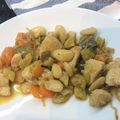 El cooksnap de Mipsiko cuando hizo Pollo con Almendras al estilo Chino.