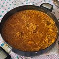 El cooksnap de Javier Bregon cuando hizo Arroz meloso con rape, cola de gambón y pimiento choricero.