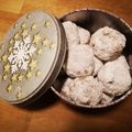 Tom Cook's cooksnap of when they made Kourabiedes.
