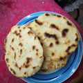 El cooksnap de Katherin Arces Cancino cuando hizo Arepas rápidas de trigo para desayunar.