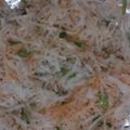 Rihana khatun का कुकस्नैप जब उन्होंने मूली का लच्छा (Mooli ka lachha recipe in hindi) बनाया था।