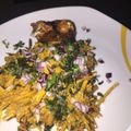 Amaka Udekwe's cooksnap of when they made Abacha (African Salad).