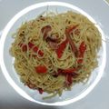 Cooksnap dari Lina Hadayanti untuk resep #116. Spaghetti Aglio Olio Jamur Shimeji