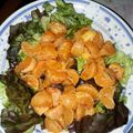 El cooksnap de Maribel cuando hizo Mandarinas a la vinagreta de chile.