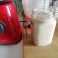 El cooksnap de raul cuando hizo Batido de papaya y galleta.