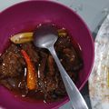 Cooksnap azza abd hamid semasa beliau membuat Daging masak halia #Umie.