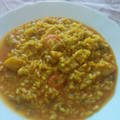 El cooksnap de Yordanka Kovacheva cuando hizo Arroz con sepia y gambones.