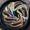 El cooksnap de Vanesa Sofía Torreiro cuando hizo Rosca Trenzada, económica y fácil 🥳🐇🍫.