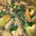 Cooksnap Lailatul Husnaaa semasa beliau membuat 👩‍🍳Sup Ayam Healthy Lunch.