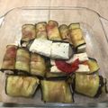 El cooksnap de Maricarmen Meza cuando hizo Rollitos de berenjena con queso.