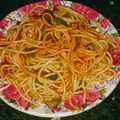 Nirmala Rajput का कुकस्नैप जब उन्होंने वेज हक्का नूडल्स (Veg hakka noodles recipe in Hindi) बनाया था।