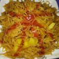 Apeksha sam का कुकस्नैप जब उन्होंने वेजिटेबल सेवइयां (Vegetable seviyan recipe in Hindi) बनाया था।