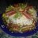 El cooksnap de Martu cuando hizo Torre de panqueques salada.