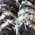 Cooksnap dari Dyeani untuk resep Bolu gulung ketan hitam ekonomis