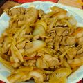 舞動桃's cooksnap of when they made 洋蔥炒豬肉片.