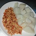 Ayshat Adamawa(U. Maduwa)'s cooksnap of when they made Fried yam & egg sauce.