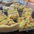 El cooksnap de Ericson Ron Vassella cuando hizo Tarta de cebollas, queso y panceta 😋😋😋.