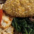 蕾洢Lazy 的 香煎雞胸肉便當 配菜：金平紅蘿蔔絲 蒜香青江菜 cooksnap