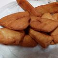 El cooksnap de Delia Sánchez cuando hizo Sopaipillas sureñas.