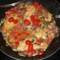 MichiganMike's cooksnap of when they made Drunken Chicken Marsala with tomato.