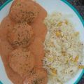 El cooksnap de Natalia García Rangel cuando hizo Albóndigas en crema de chipotle.