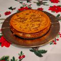 El cooksnap de Sandra cuando hizo Cheesecake de turrón.