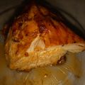 El cooksnap de Dalma Norberta cuando hizo Pollo al Horno con Papas, Cebollas y Zanahorias.