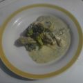 El cooksnap de mirna lucero cuando hizo Pollo en crema de champiñones y brócoli.