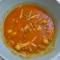 El cooksnap de Ángela Carmona cuando hizo Sopa harira tradicional marroquí.