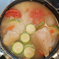 El cooksnap de ferjimenez cuando hizo Caldo de Pollo con verduras.