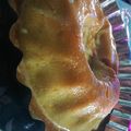 El cooksnap de Florencia cuando hizo Flan de banana sin huevos y sin horno🍌.